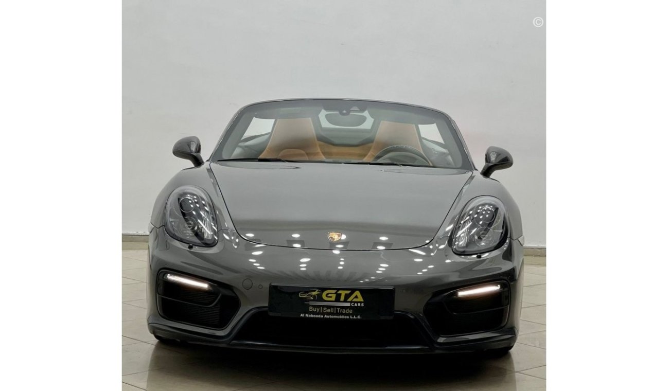 Porsche Boxster GTS 2015 Porsche Boxster GTS, March 2023 Porsche Warranty-Full Porsche Service History, Warranty, GCC