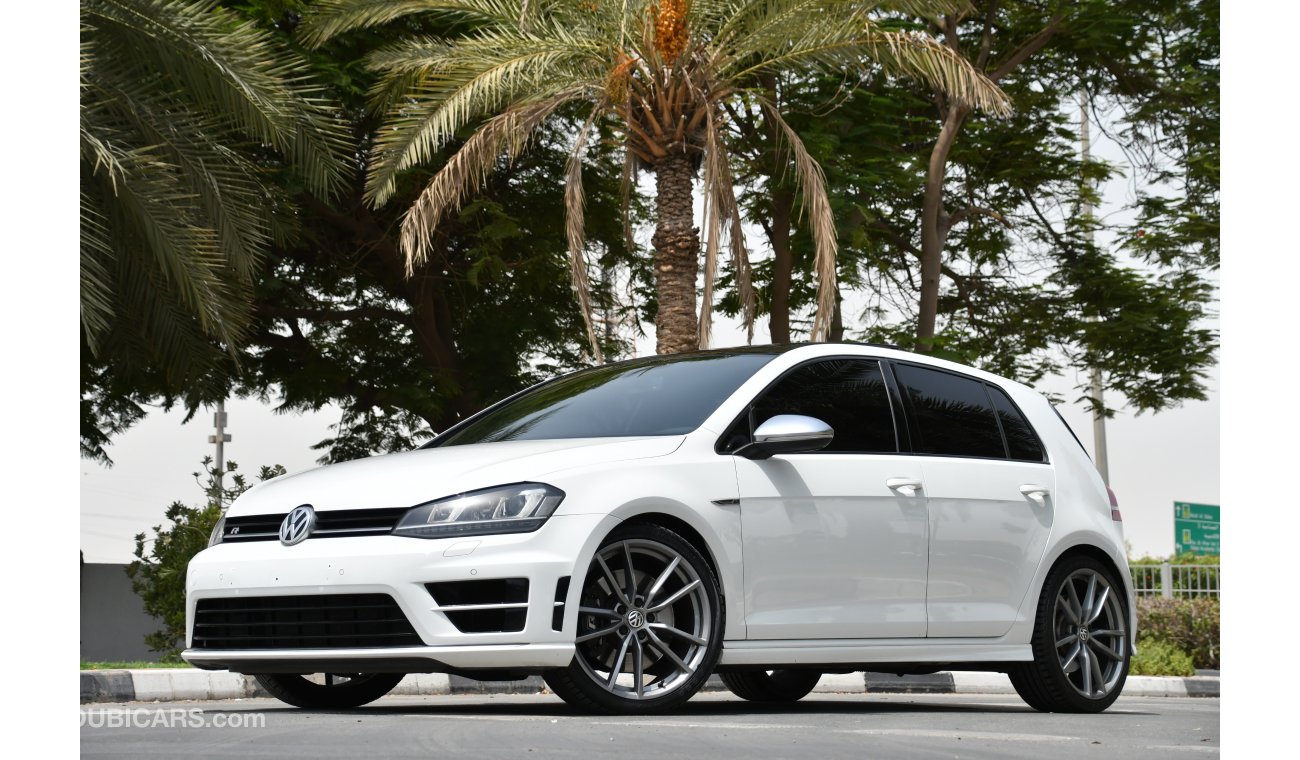 Volkswagen Golf R 2015 - GCC SPECS - FULL OPTION - BANK LOAN 0 DOWNPAYMENT - WARRANTY -