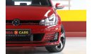 فولكس واجن جولف Volkswagen Golf GTI 2014 GCC under Warranty with Flexible Down-Payment