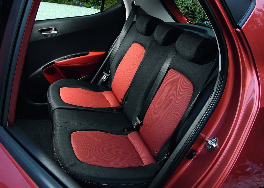 Hyundai Grand i10 interior - Rear Seats