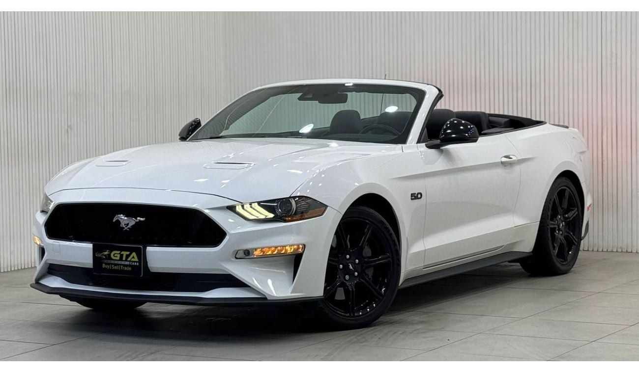 Ford Mustang 2020 Ford Mustang GT Convertible, Agency Warranty Till May/26 +SP, Full Service History, GCC