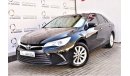 Toyota Camry AED 1174 PM | 0% DP | 2.5L SE GCC WARRANTY