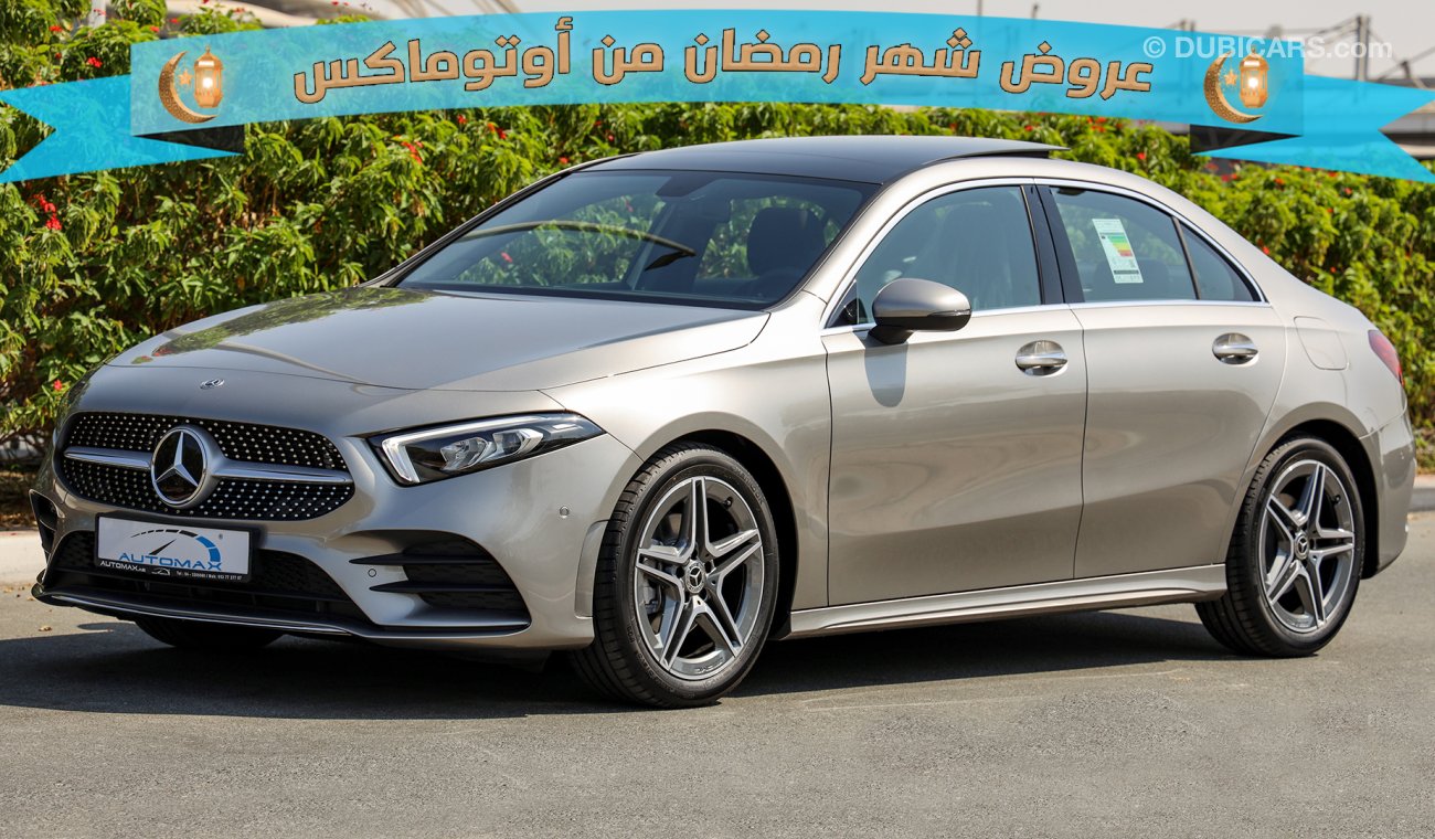 Mercedes-Benz A 200 AMG 2021, GCC, 0km,w/2 Yrs Unlimited Mileage Warranty @ Dealer