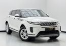 Land Rover Range Rover Evoque P200 S 2.0L 2020 Range Rover Evoque P200 S, Full Service History, 1 Year Warranty, GCC