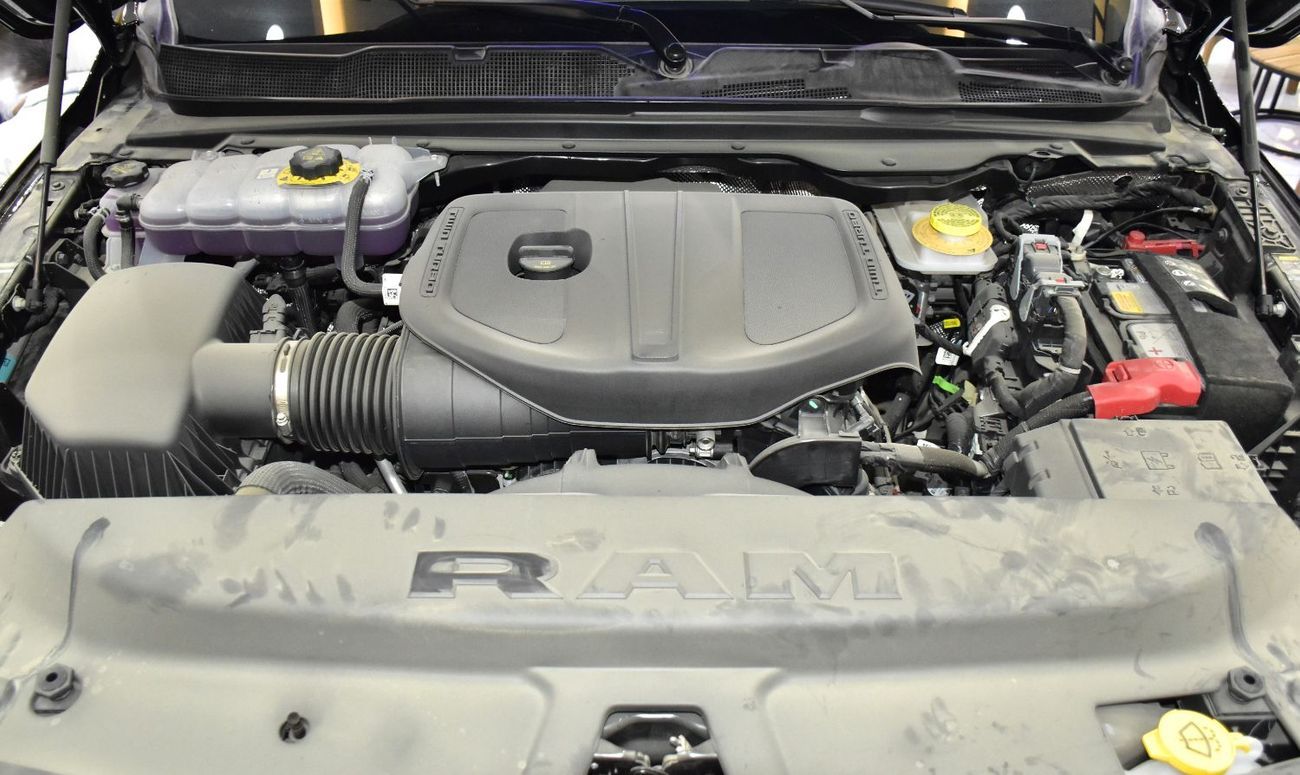 رام 1500 EXCELLENT DEAL for our Dodge Ram Rebel 4x4 ( 2025 Model ) in Black Color GCC Specs