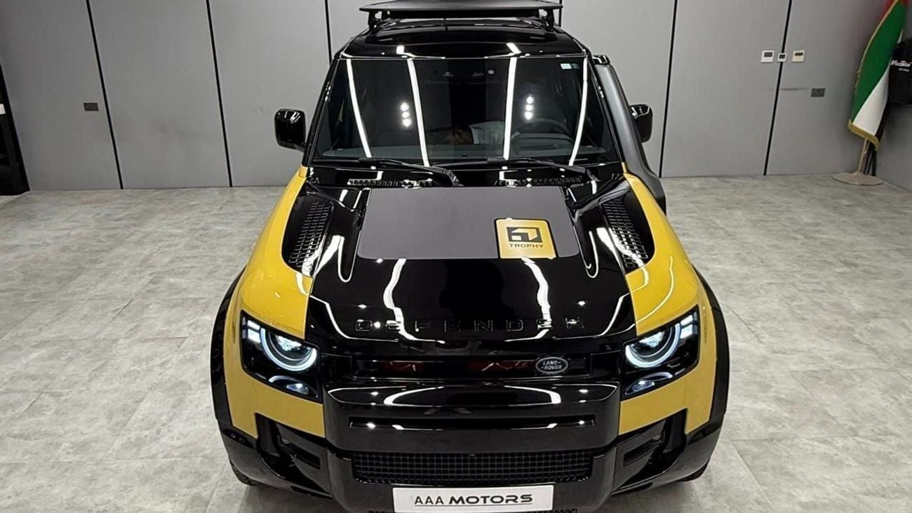 Land Rover Defender Trophy Edition V6 | GCC Specs | 5-Year Warranty & Service Contract