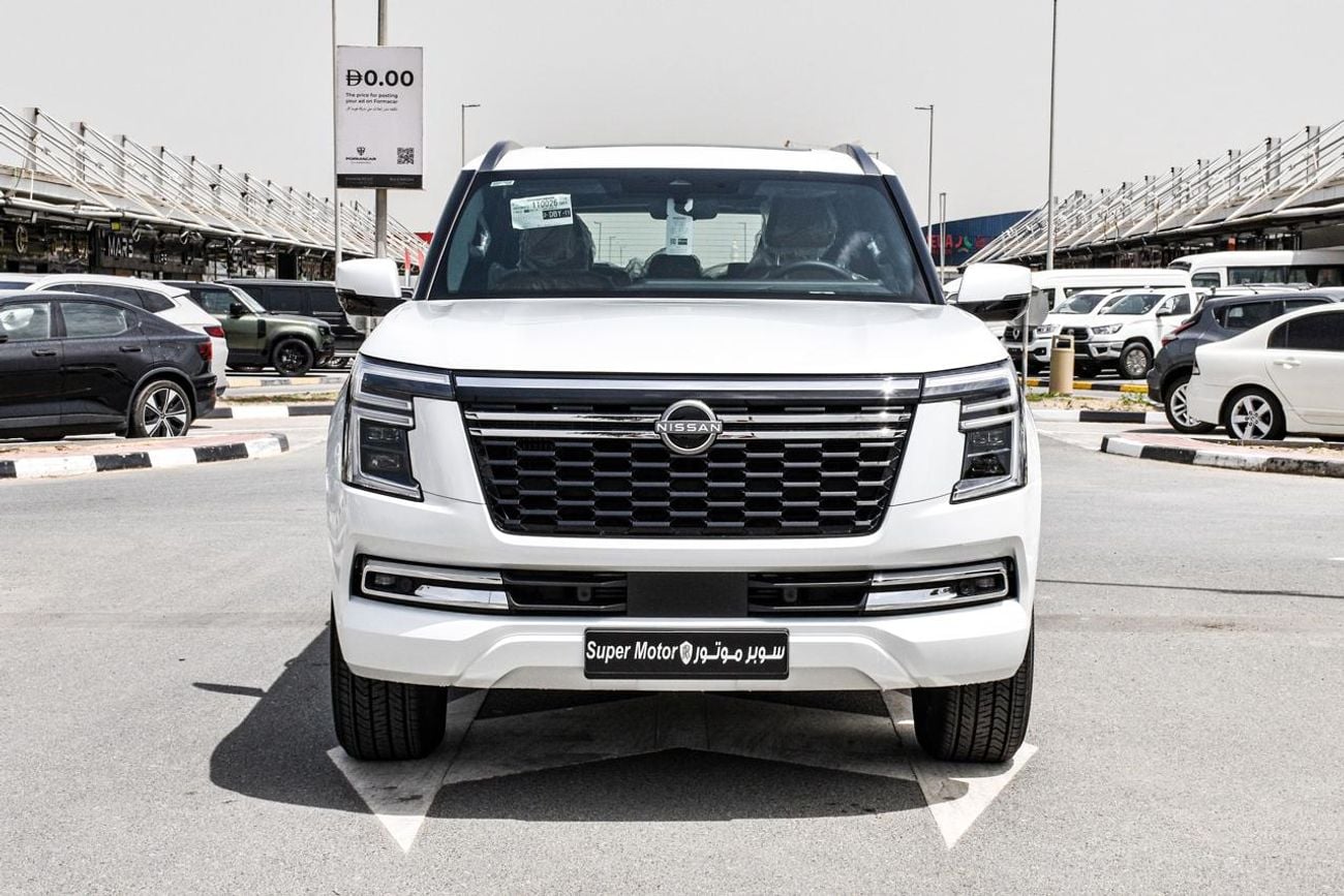 Nissan Patrol 3.8L V6 LE Titanium | GCC | Al Rusomani Warranty