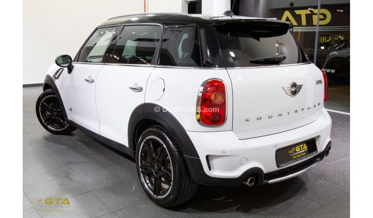 Mini Cooper S Countryman 2014 Mini Countryman S All4, Warranty, Full Service History, GCC