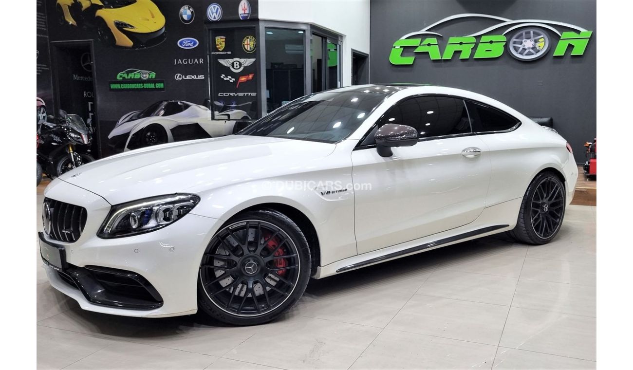 Mercedes-Benz C 63 Coupe MERCEDES C63S GCC 2019 FULL SERVICE HISTORY FROM GARGASH UNDER WARRANTY TILL 2024 FOR 349K AED