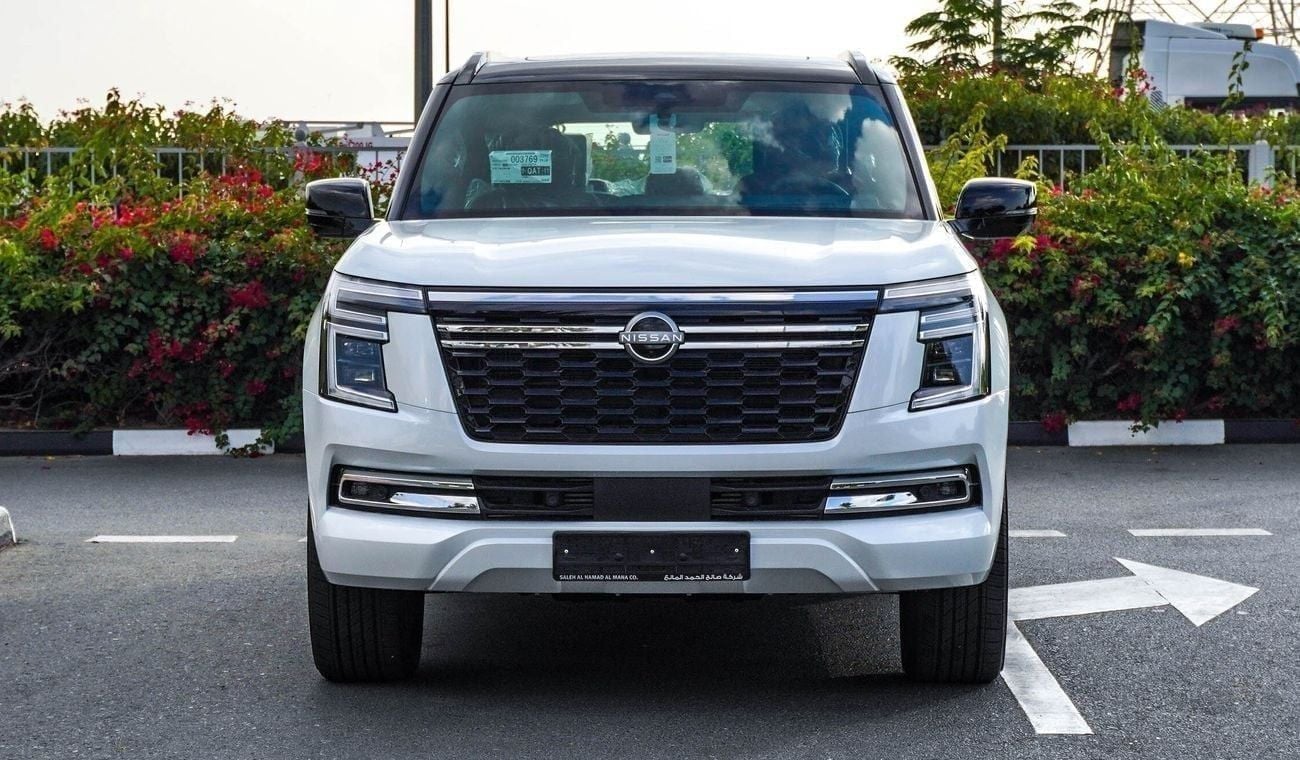 Nissan Patrol LE PLATINUM CITY Nissan patrol full option white roof black 2026 LE 3.5TT ALL COLUOR