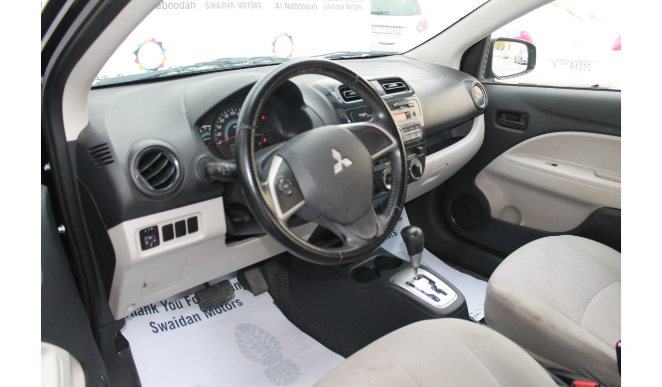 Mitsubishi Attrage 1.2l 2014 model