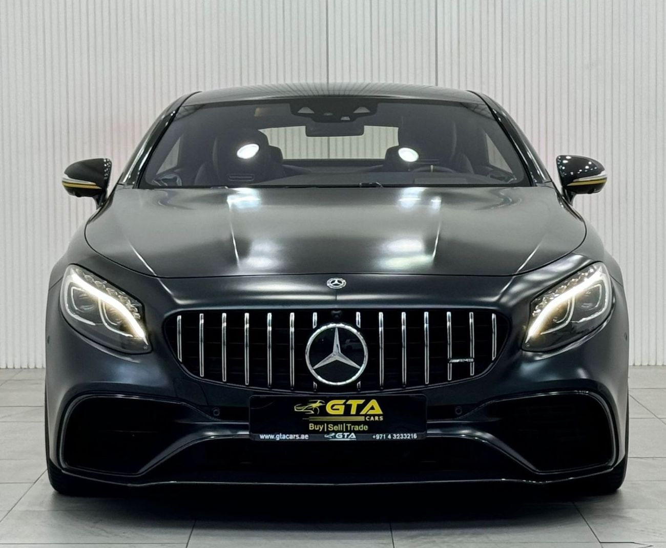 Mercedes-Benz S 63 AMG Std 2018 Mercedes Benz S63 AMG 4MATIC Edition 1, Warranty, Fully Loaded, Low Kms, GCC