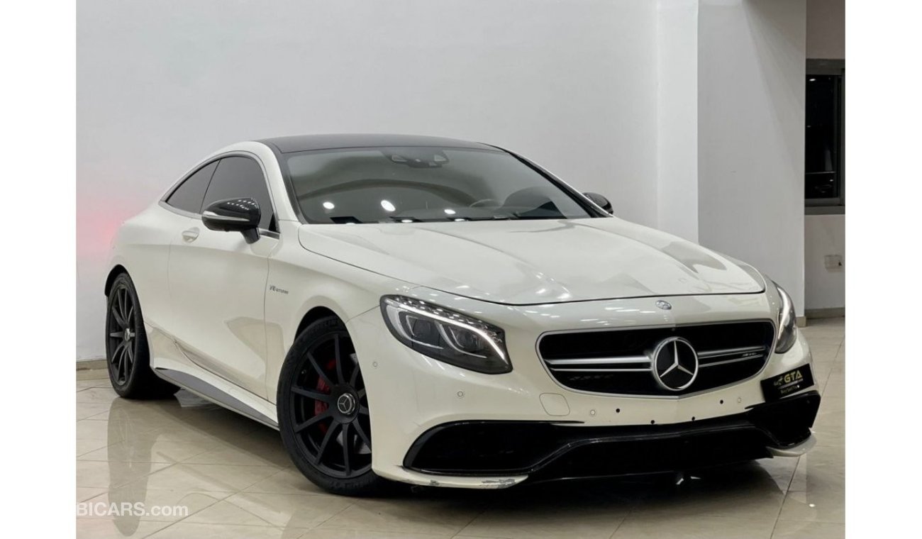 Mercedes-Benz S 63 AMG Coupe 2015 Mercedes S 63 AMG, Service History, Warranty, European Specs