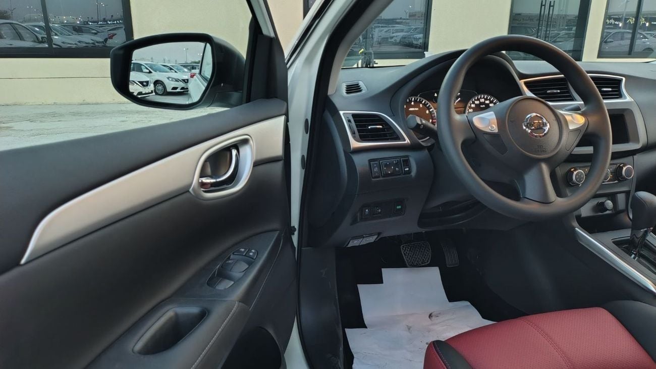 Nissan Sentra economy segment super efficient fuel consumption with CVT gearbox leather seats alloy wheels digital