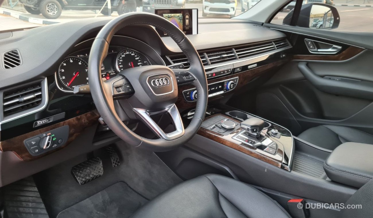 أودي Q7 Black Edition TFSI Quattro 2018 2.0L Turbo European Specs Perfect Condition