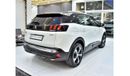 Peugeot 3008 EXCELLENT DEAL for our Peugeot 3008 Turbo GT-Line 1.6L ( 2018 Model ) in White Color GCC Specs