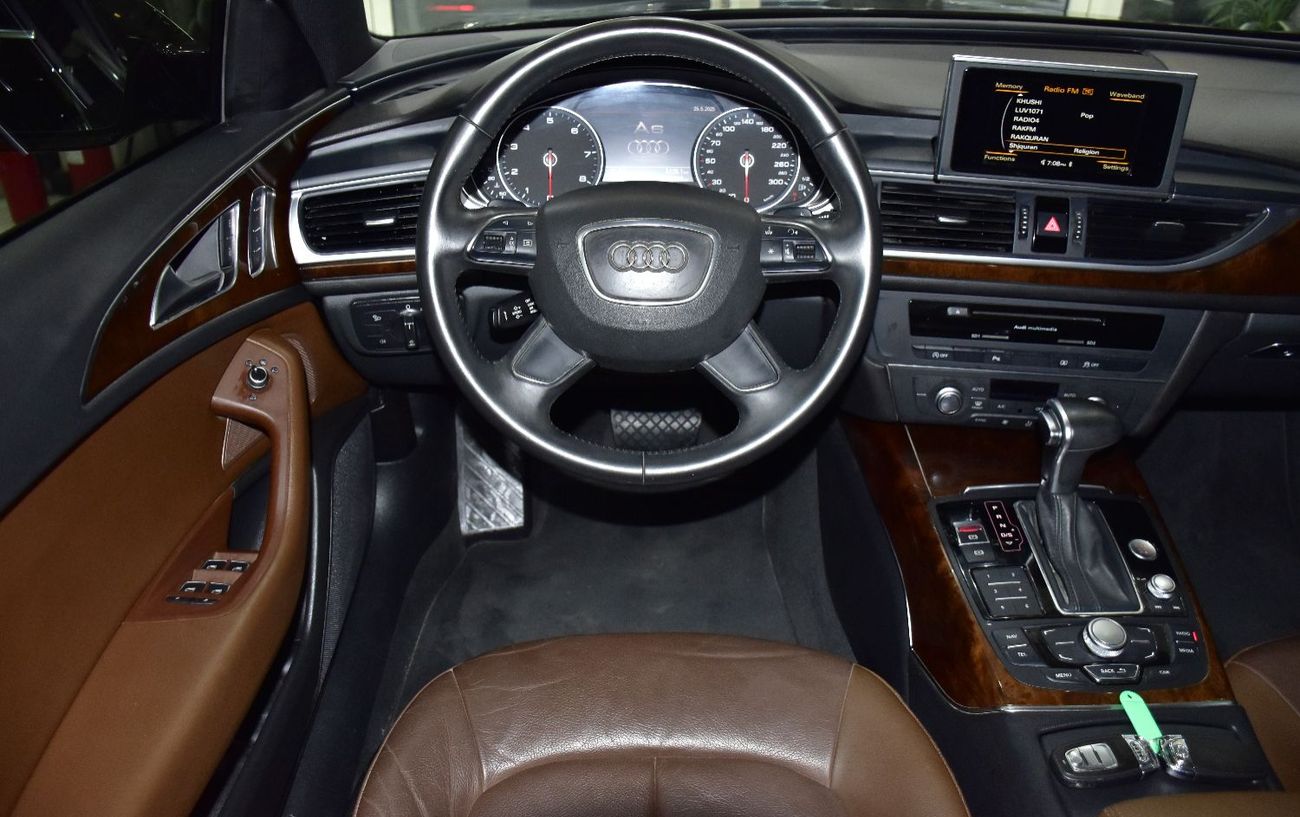 أودي A6 EXCELLENT DEAL for our Audi A6 2.0T ( 2014 Model ) in Black Color GCC Specs