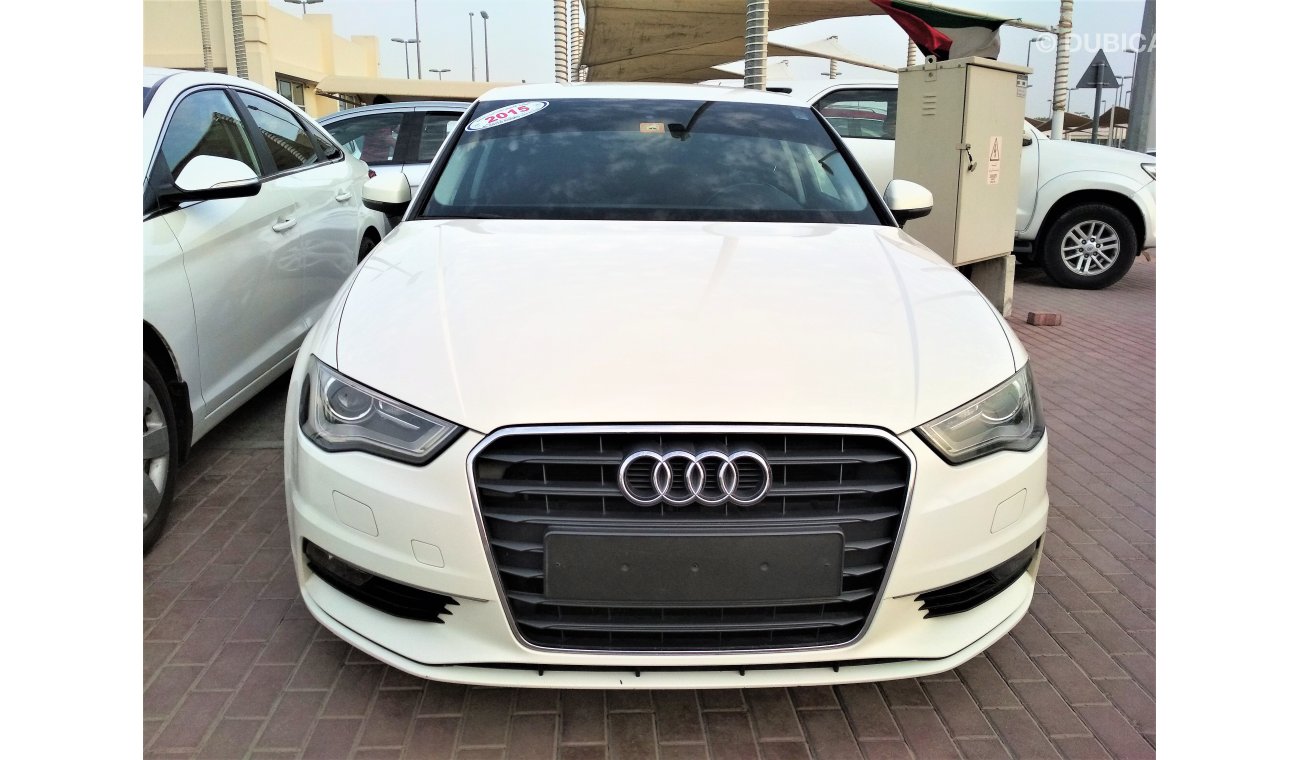 Audi A3 WHITE 2015 GCC NO PAIN NO ACCIDENT PERFECT