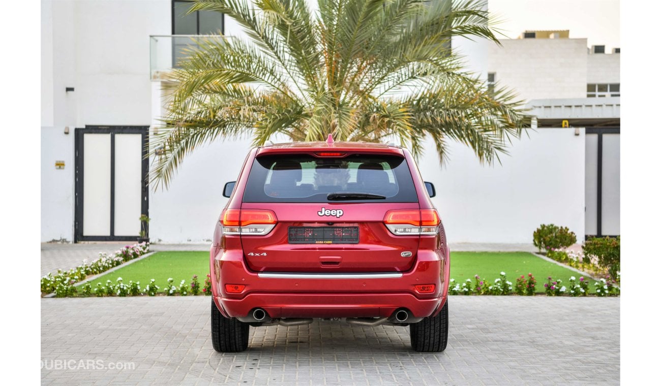 Jeep Grand Cherokee 5.7L V8 Overland Hemi - Warranty - GCC - AED 2,185 Per Month - 0% Downpayment