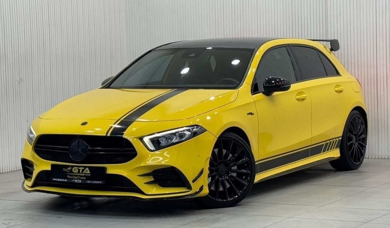 مرسيدس بنز A 35 AMG Std 2.0L 2019 Mercedes Benz A35 AMG Aerodynamic Package, 2 Years Warranty, 3 Years Service Pack, Low