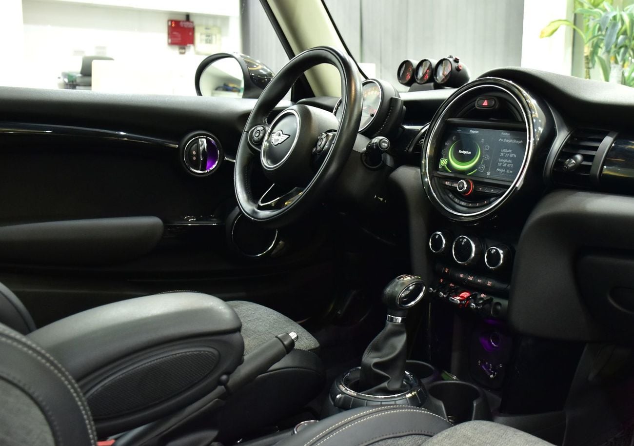 Mini Cooper EXCELLENT DEAL for our Mini Cooper ( 2017 Model ) in WhiteColor GCC Specs