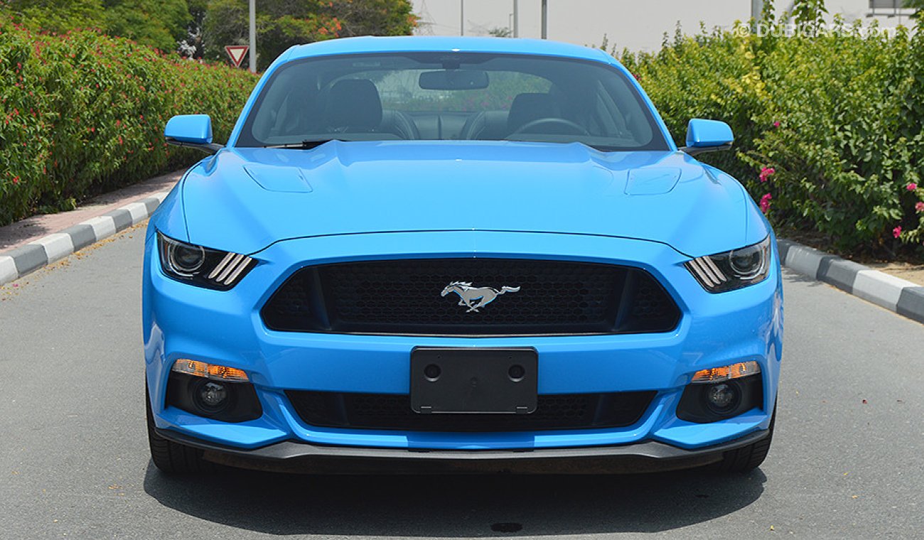 Ford Mustang GT Premium+, 5.0L V8 GCC, 0km w/ 3 Years or 100K km Warranty and 60K km Service at AL TAYER