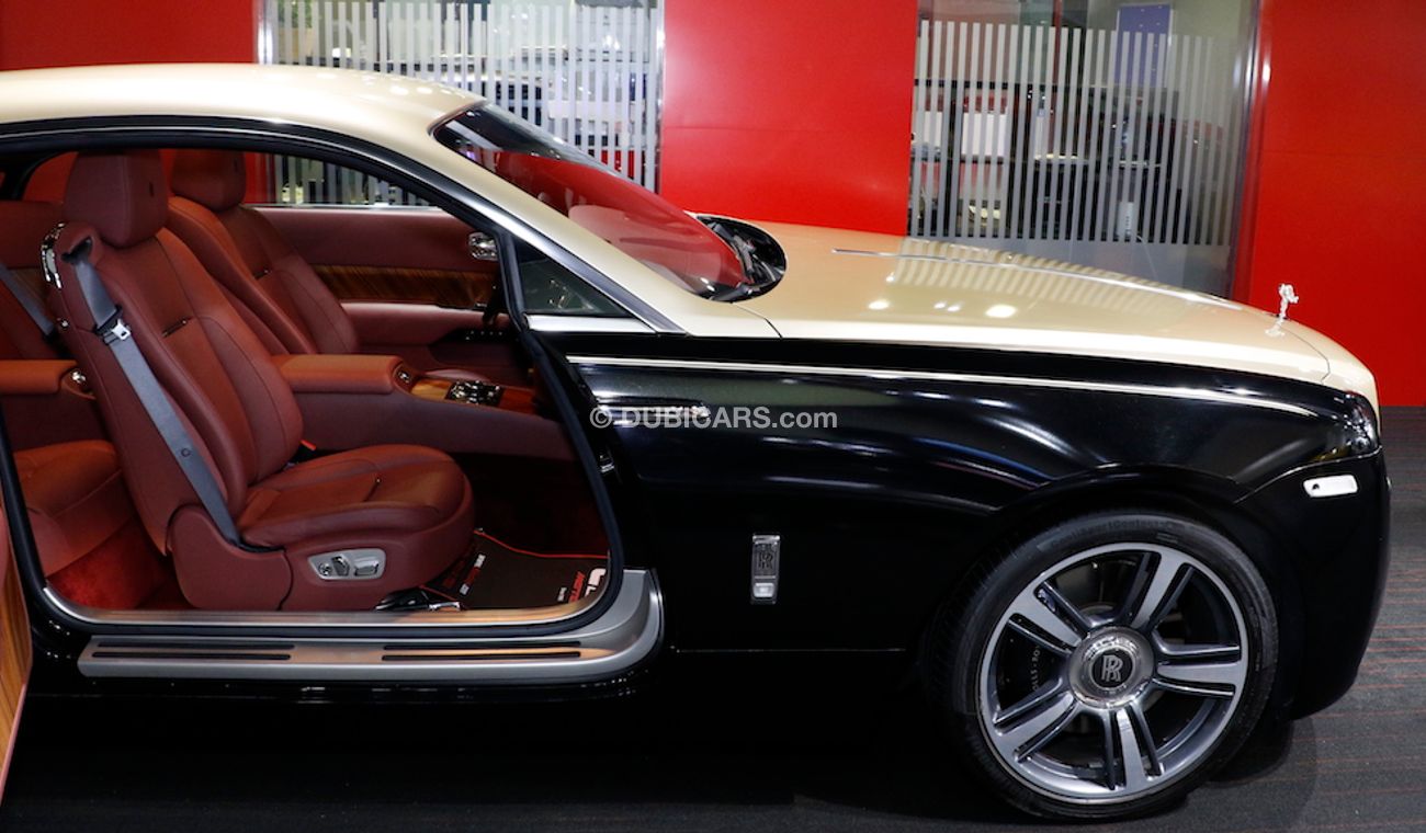 Rolls-Royce Wraith Gold Vinyl Wrap