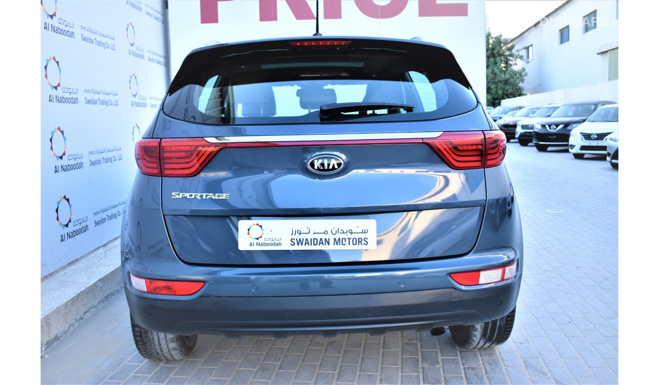 Kia Sportage 2.0L 2WD MID OPTION 2017 GCC DEALER WARRANTY