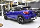 ميني كوبر إس بايسمان EXCELLENT DEAL for our Mini Paceman Cooper S ( 2013 Model ) in Blue Color GCC Specs
