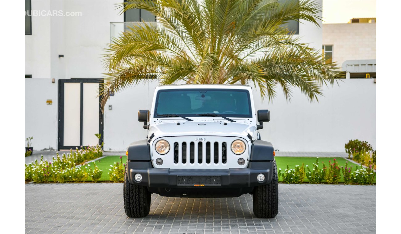 Jeep Wrangler Sport - AED 1,645 Per Month - 0% DP