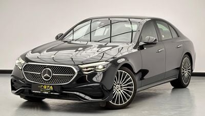 Mercedes-Benz E300 2025 Mercedes-Benz E300, 5 Year Mercedes Warranty + Service Contract, GCC