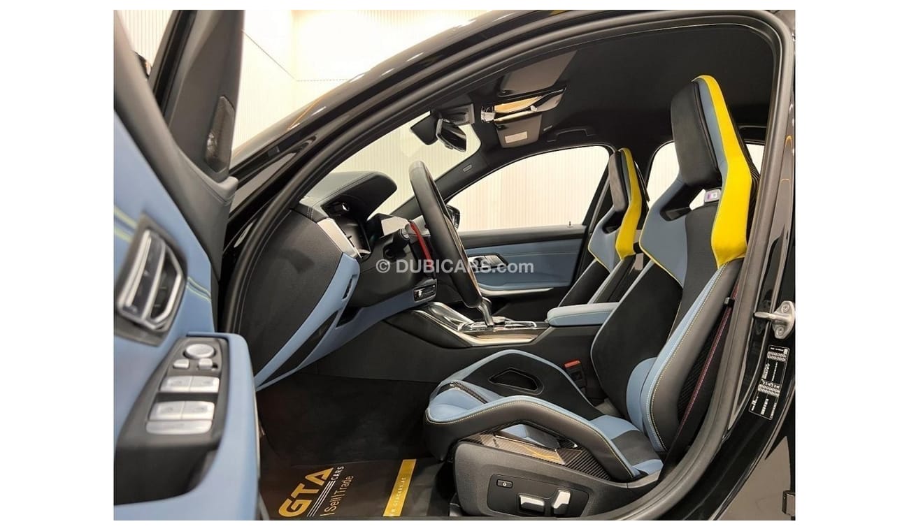 بي أم دبليو M3 2021 BMW M3 Competition, August 2025 BMW Warranty, August 2026 BMW Service Pack, Low Kms, GCC