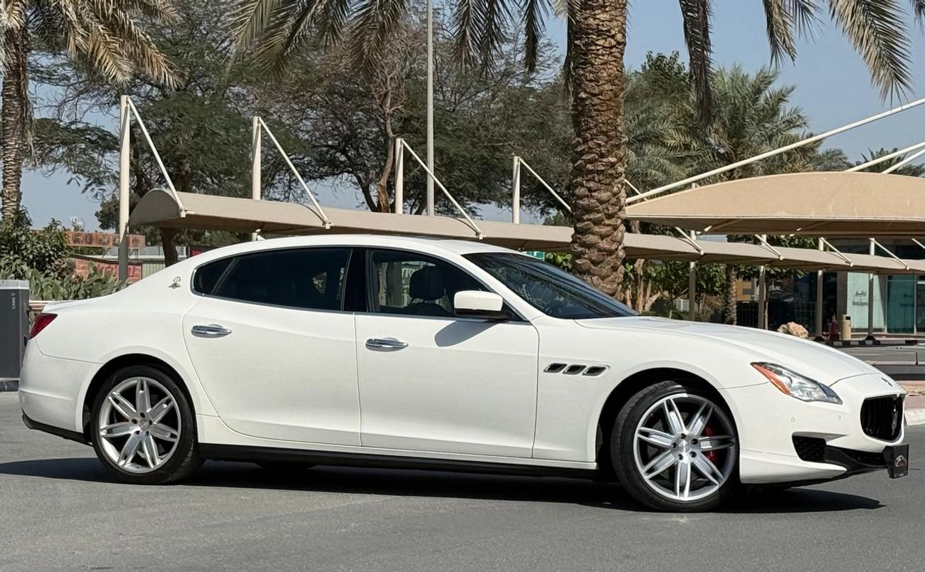 Maserati Quattroporte S 3.0L (350 HP) RAMADAN OFFER MASERATI QUATTROPORTE S 2015 GCC CARBON F  FULL OPTIONS IN LOW MILEAGE