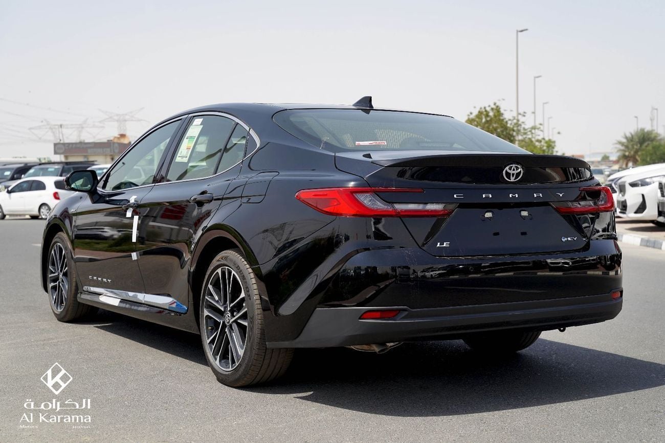 تويوتا كامري LE HEV 2.5L Hybrid | Panoramic Roof | Power Seat | Rear Camera | GCC Specs | Zero KM
