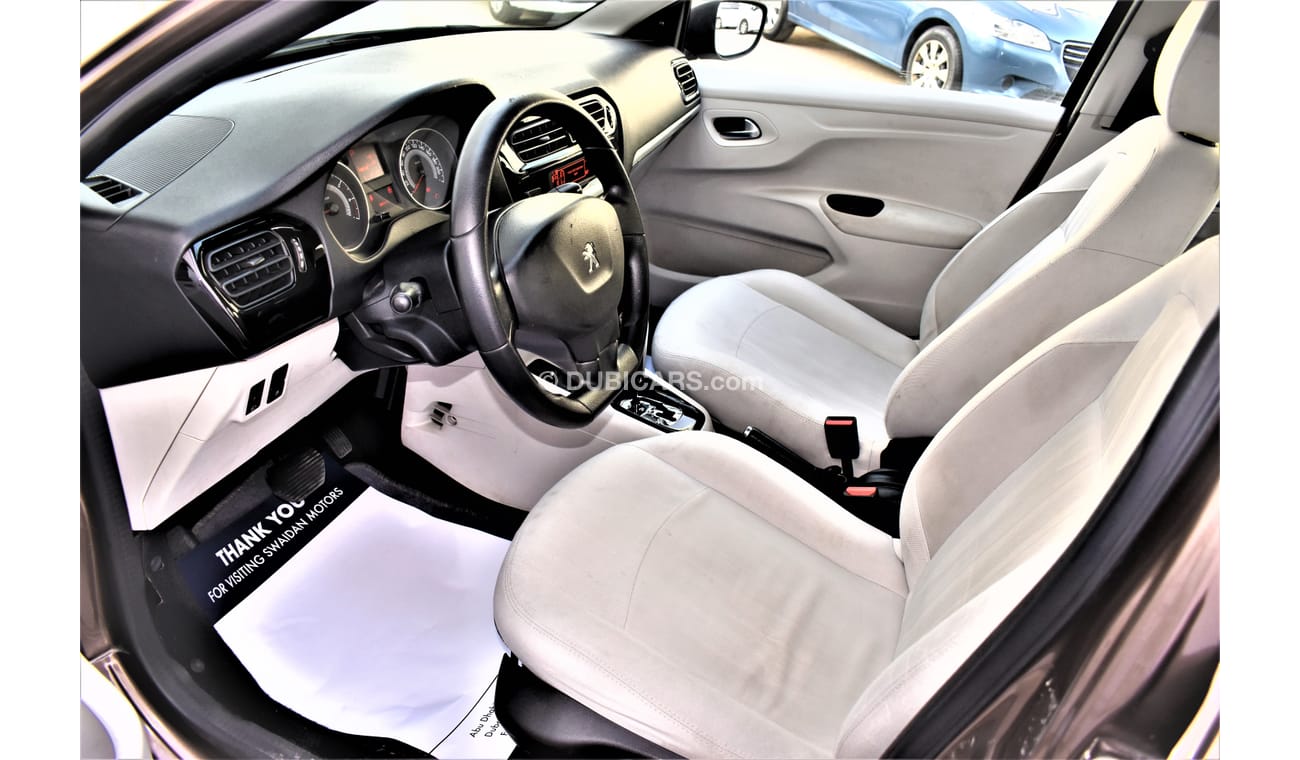 Peugeot 301 1.6L ALLURE 2014 GCC SPECS