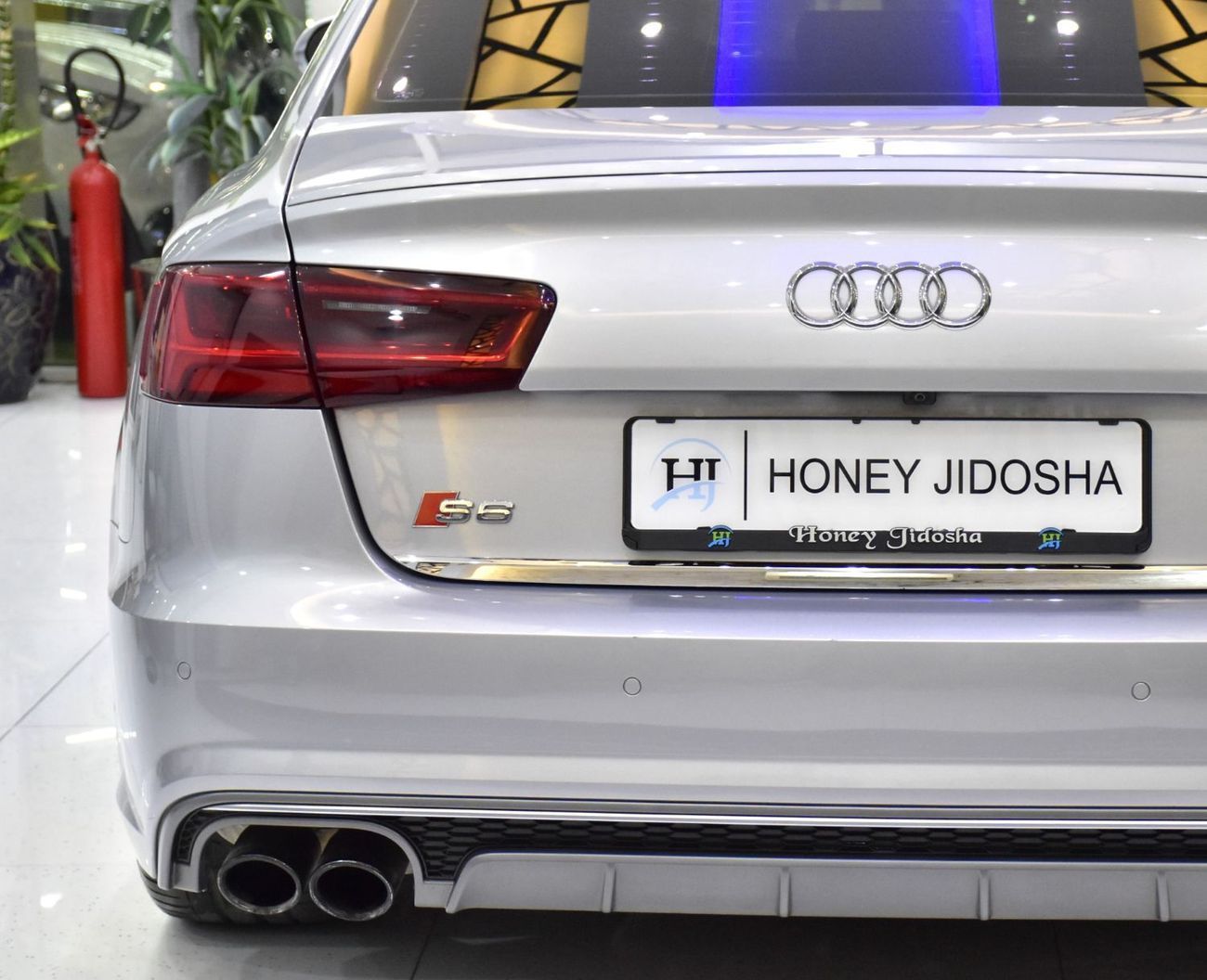 Audi S6 S-Line EXCELLENT DEAL for our Audi S6 V8T ( 2016 Model ) in Silver Color GCC Specs