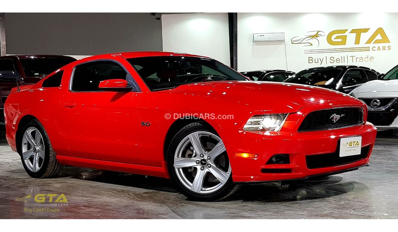 فورد موستانج 2014 Ford Mustang GT Premium, Ford Warranty, GCC, Low Kms