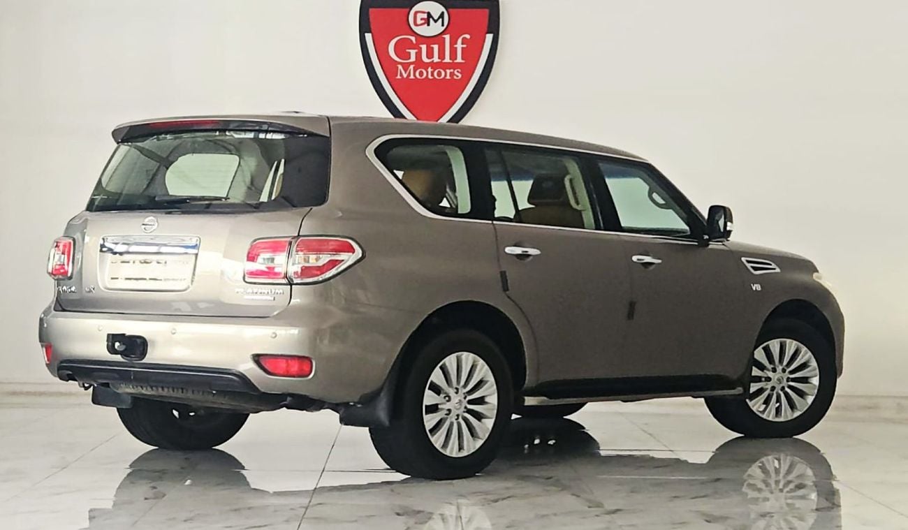 Nissan Patrol LE TITANIUM 400HP 5.6L -V8 -FULL OPTION EXCELLENT CONDITION BANK FINANCE