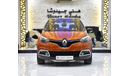 رينو كابتور EXCELLENT DEAL for our Renault Captur ( 2016 Model ) in Orange Color GCC Specs