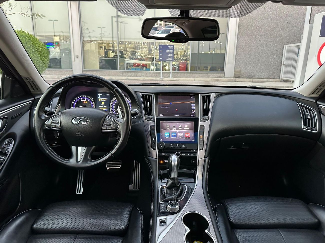 Infiniti Q50 3.0T Sport Black Edition INFINITI Q50 2017 GCC V6t ACCIDENT FREE // PEREFCT CONDITION // FULL OPITIO