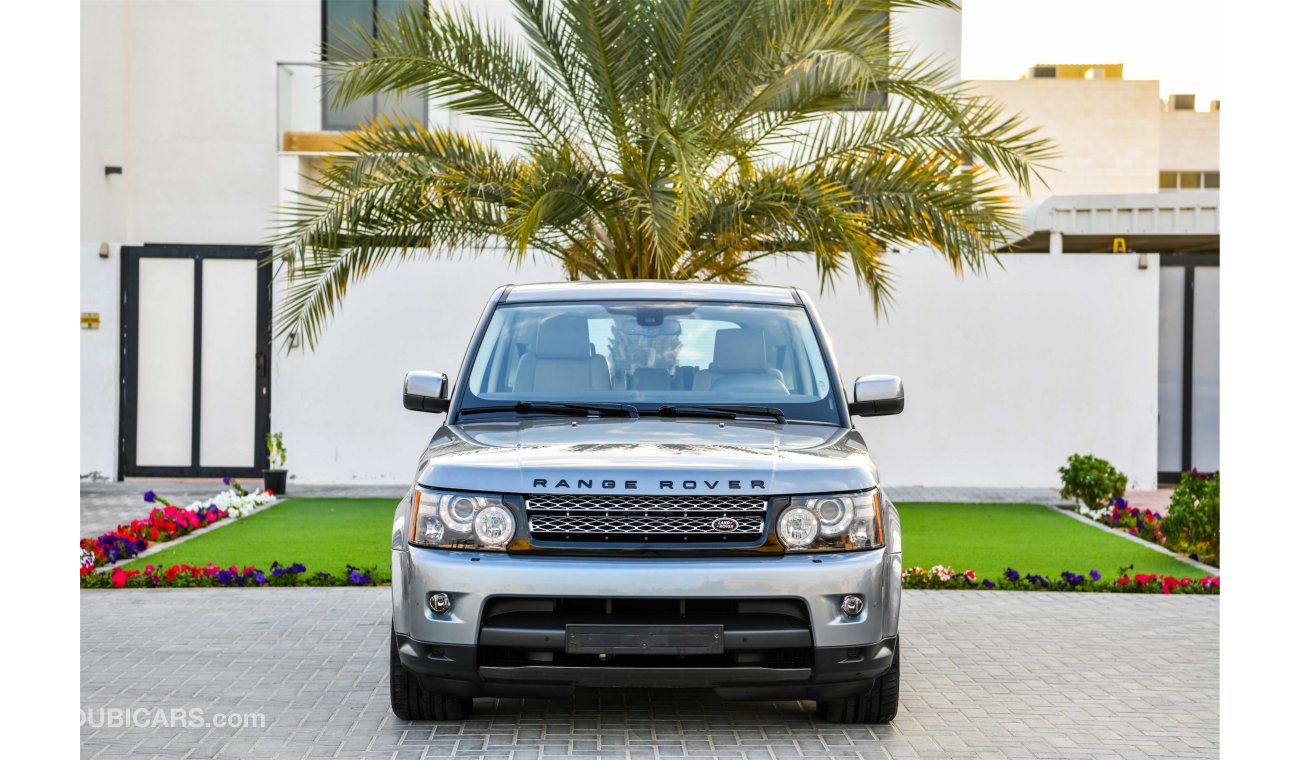 Land Rover Range Rover Sport HSE V8 - 2013 - AED 1,742 per month - 0% Downpayment