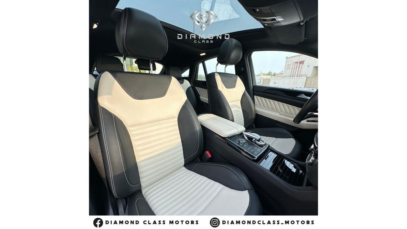 Mercedes-Benz GLE 43 AMG Coupe Mercedes GLE 43 AMG   Black Edition  V6-Biturbo Panoramic  Full Option  GCC 2018 Under Warrant