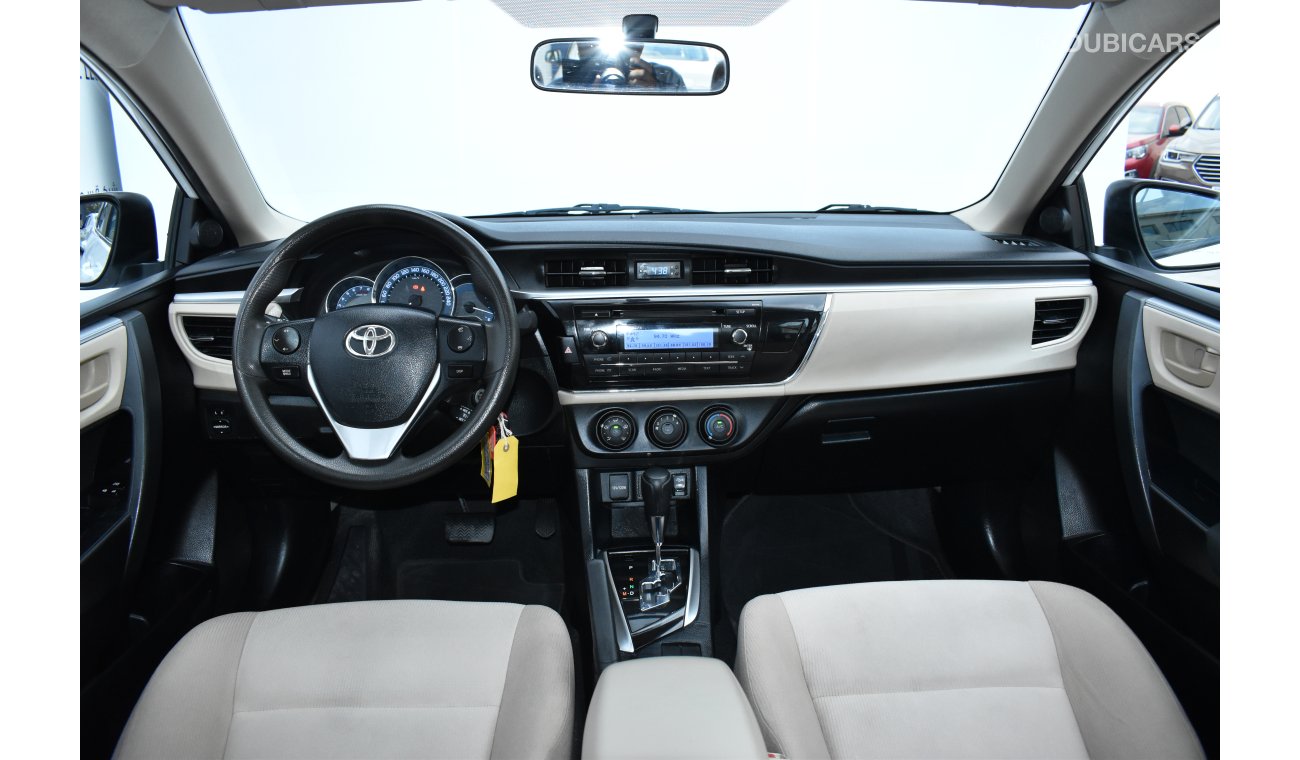 Toyota Corolla 2.0L SE 2016 GCC SPECS WITH DEALER WARRANTY STARTING FROM 39,900 DHS