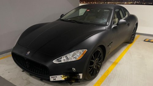 Maserati Granturismo GranTurismo S - Matt Black With New interior.