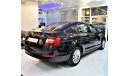 سكودا أوكتافيا AMAZING SKODA Octavia 2017 Model!! in Black Color! GCC Specs