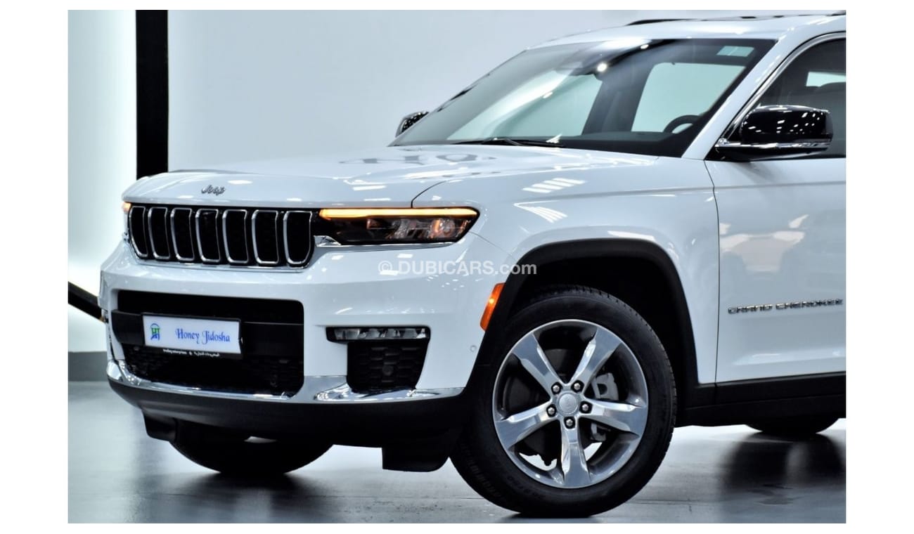 Jeep Grand Cherokee EXCELLENT DEAL for our Jeep Grand Cherokee 4x4 Limited ( 2022 Model ) in White Color GCC Specs