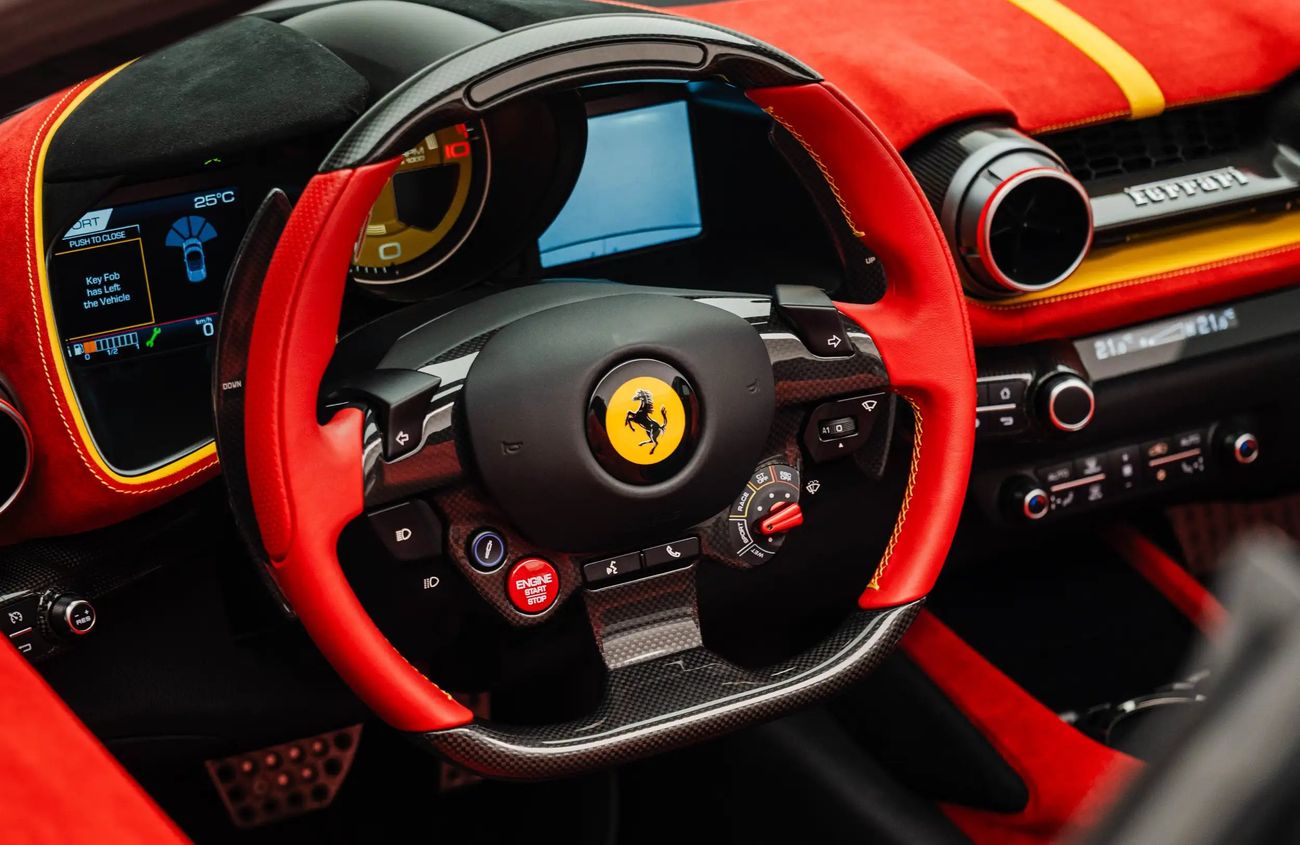 فيراري 812 كومبيتيزون 6.5L V12 Naturally Aspirated Engine