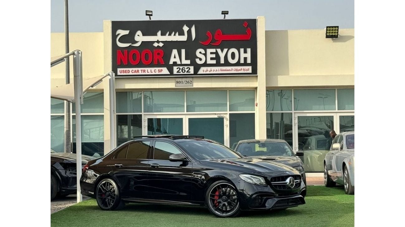 Mercedes-Benz E 63 AMG MERCEDES BENZ E63s AMG GCC 2018 FULL OPTION