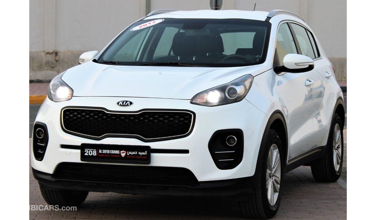 Kia Sportage Kia Sportage 2017, GCC, 2000cc, in excellent condition, without accidents, very clean from inside an