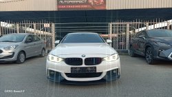 بي أم دبليو 435 BMW435i Coupe Reveal GCC 2015 Model White Color 107018 K.M  Full OPtion Very Nice Car